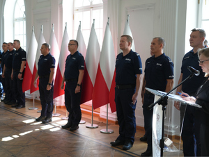 Najlepsi z najlepszych. Laureaci policyjnych konkursów nagrodzeni w Pałacu Mostowskich