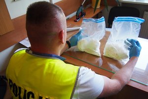 Zabezpieczone przez policjantów - ponad 1,5 kilograma amfetaminy