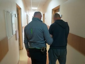 Podejrzany w rękach kryminalnych