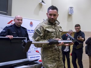 Przekazanie sprzętu dla SPKP w Warszawie