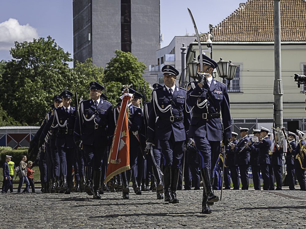 Wideo z Legionowa: Uroczyste obchody Święta Policji w garnizonie stołecznym