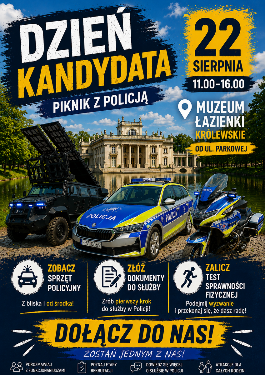 Dzień Kandydata w Muzeum Łazienki Królewskie już 22 sierpnia