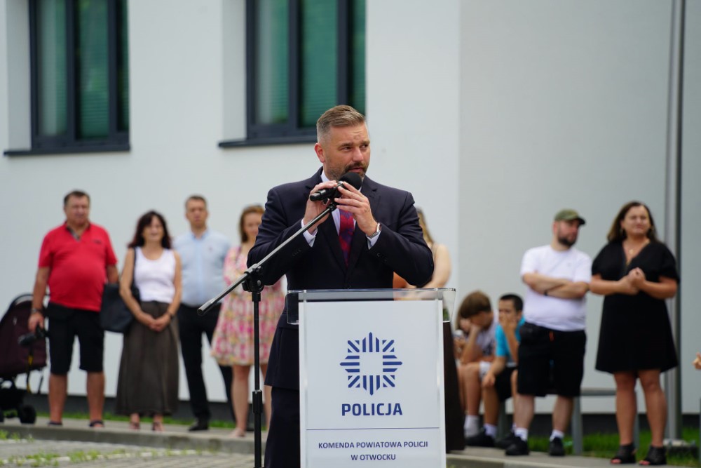 Obchody 107. rocznicy powołania Policji Państwowej w Komedzie Powiatowej Policji w Otwocku.
