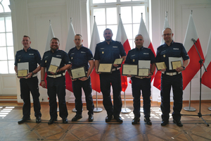 Uroczyste zakończenie wojewódzkich eliminacji konkursu „Policjant Ruchu Drogowego” w Komendzie Stołecznej Policji