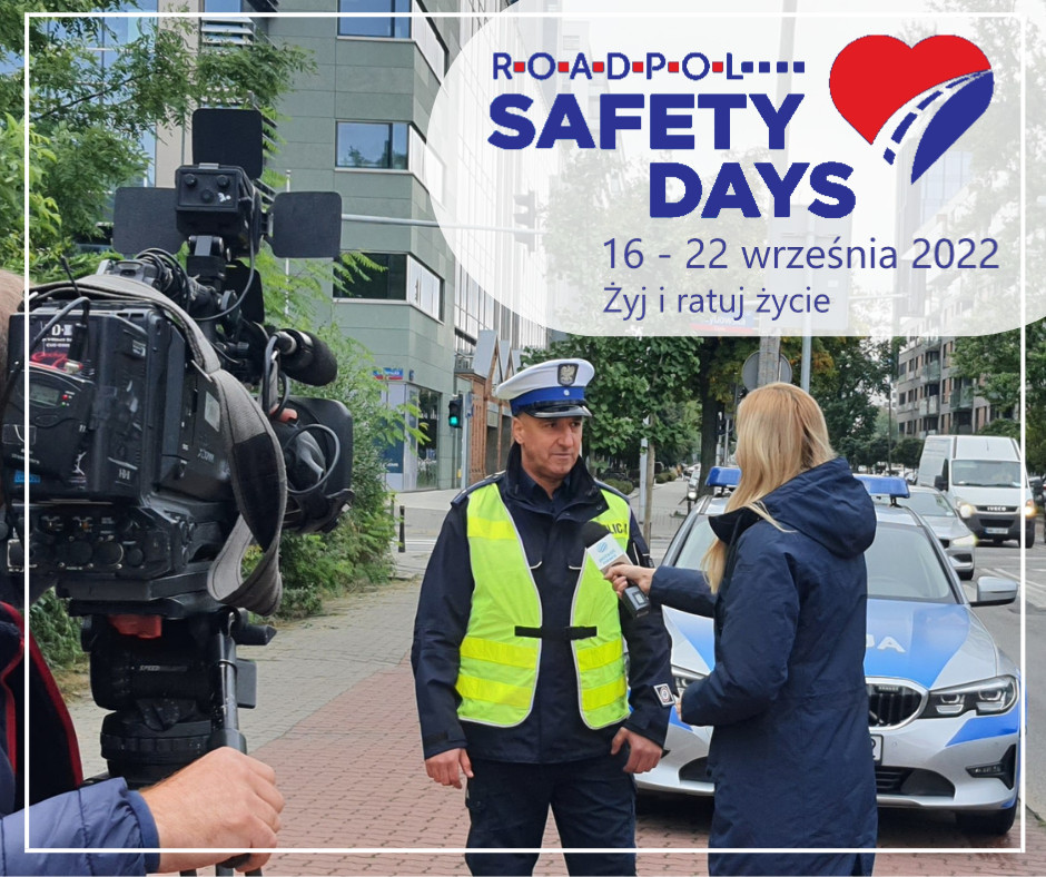 DZIAŁANIA „ROADPOL SAFETY DAYS” - Aktualności - Wydział Ruchu Drogowego KSP