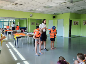 Spotkanie z uczniami na Pływalni Wodnik