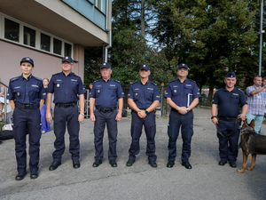Briefing o bezpieczeństwie nad wodą oraz przekazanie sprzętu służbowego Komendzie Stołecznej Policji