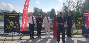 Konferencja prasowa - czarne punkty wodne na Mazowszu