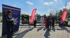 Konferencja prasowa - czarne punkty wodne na Mazowszu