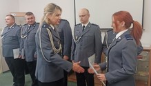 Obchody Święta Policji w Komisariacie Policji Portu Lotniczego Warszawa Okęcie