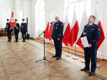 Komendant KPPL Warszawa Okęcie otrzymał akt mianowania na stopień inspektora Policji