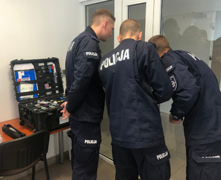 zajęcia praktyczne z technikiem kryminalistyki