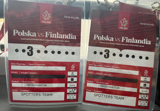 spottersi - mecz Polska -Finlandia